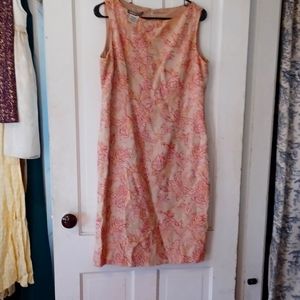 Maggie London emboidered lined dress